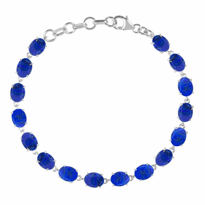 Lapis Bracelet LLP-RDB-72-CAB.