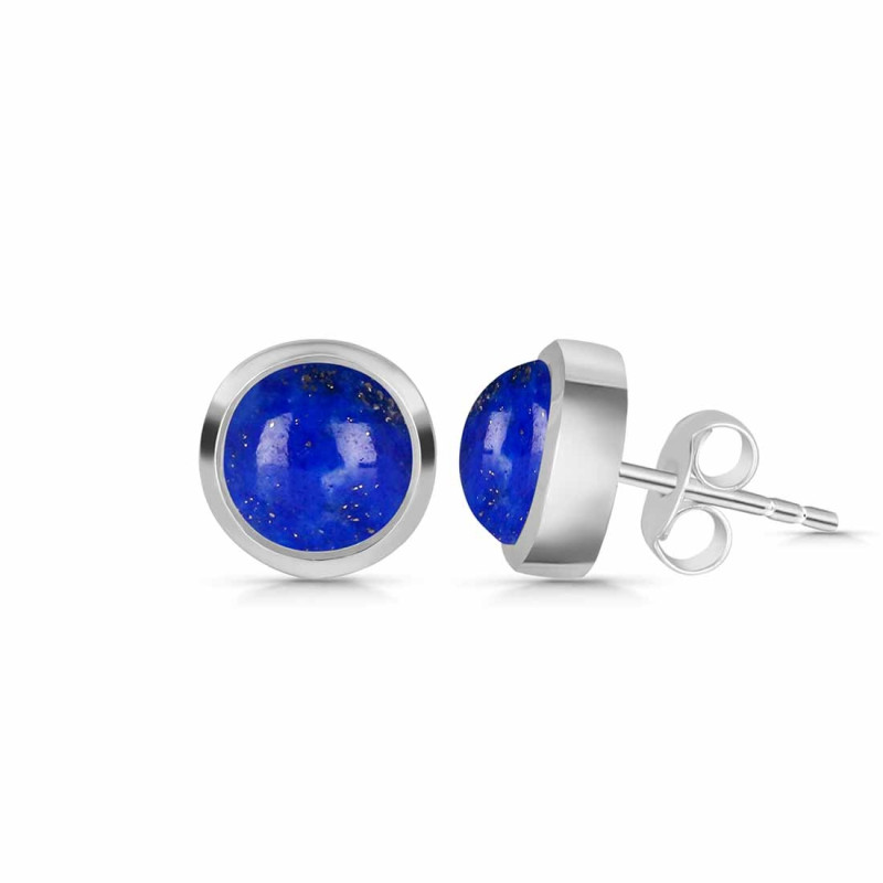 Lapis Stud Earring