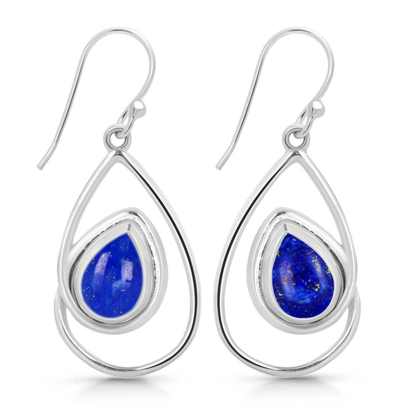 Lapis Earring LLP-RDE-58.