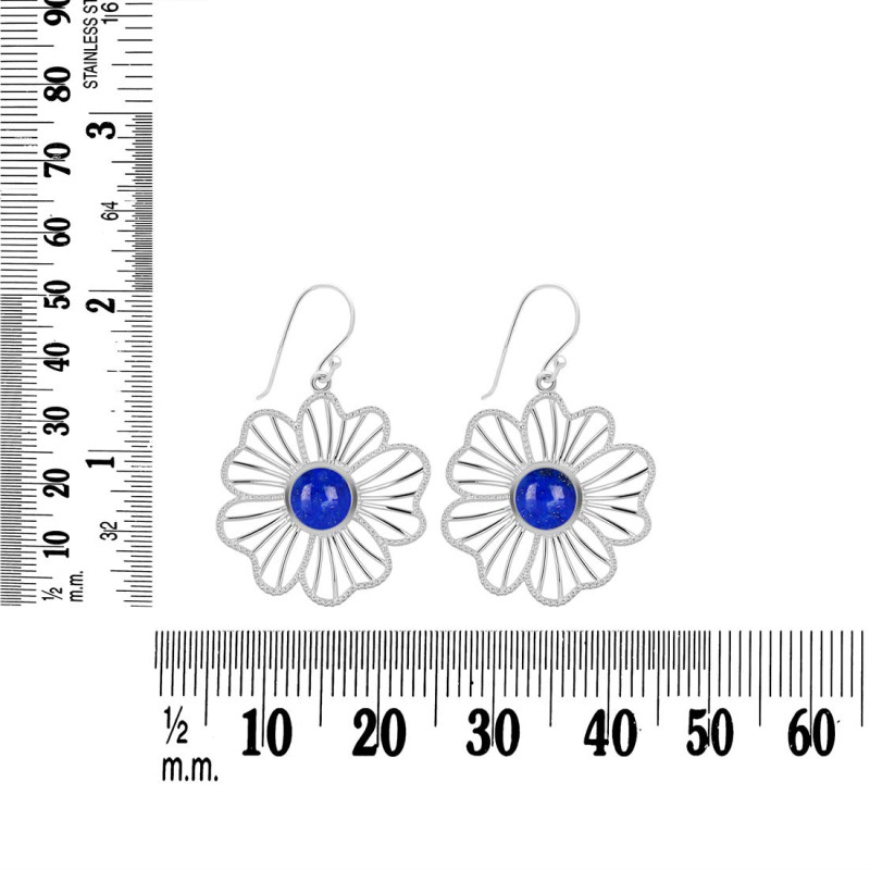 Lapis Earring LLP-RDE-59.