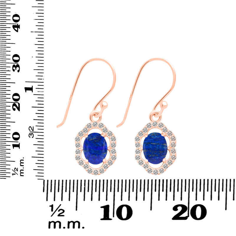 Lapis Jewelry Set LLP-RDB-68-RDN-78-RDE-694.