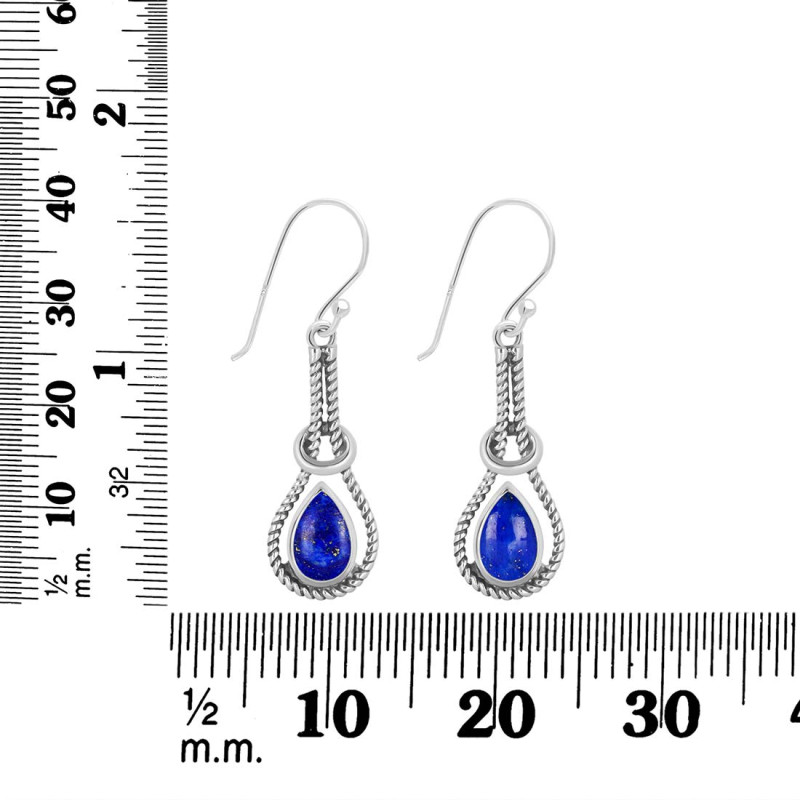 Lapis Earring LLP-RDE-197.