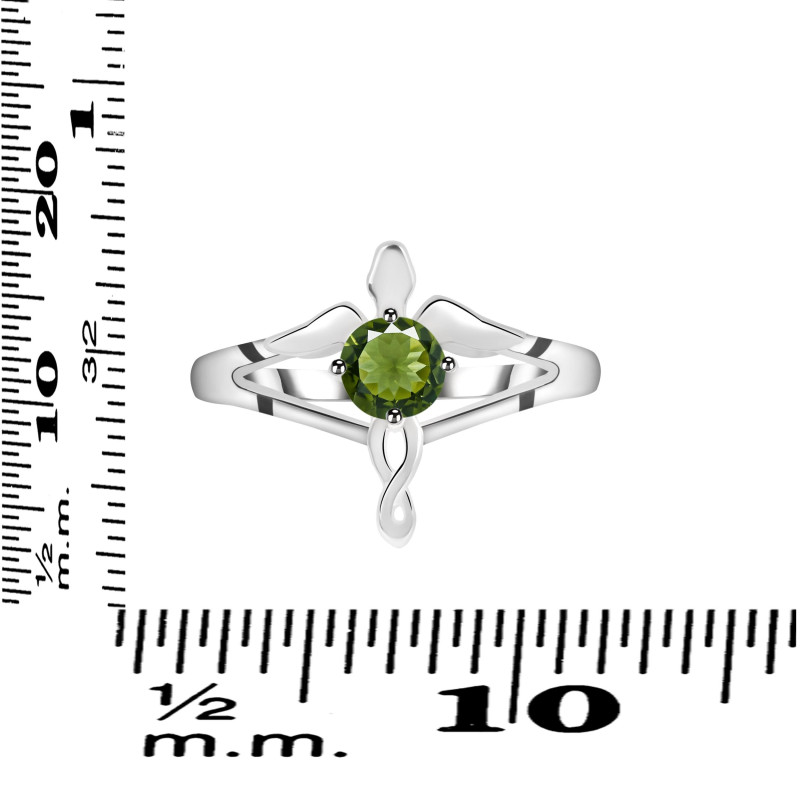 Moldavite Angel Ring MLD-RDR-2150.