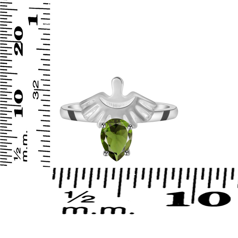 Moldavite Ring MLD-RDR-2156.