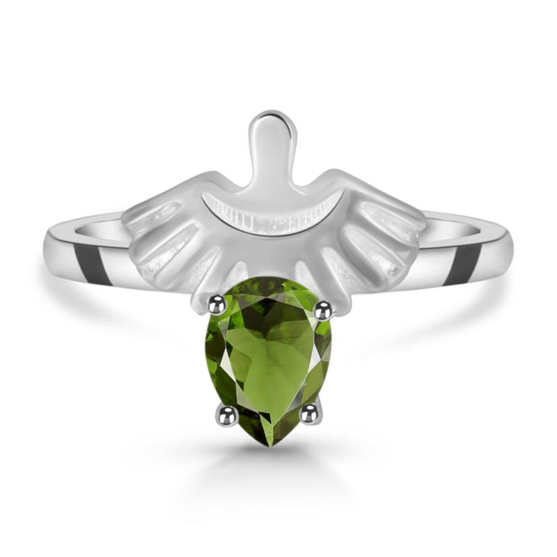 Moldavite Ring MLD-RDR-2156.