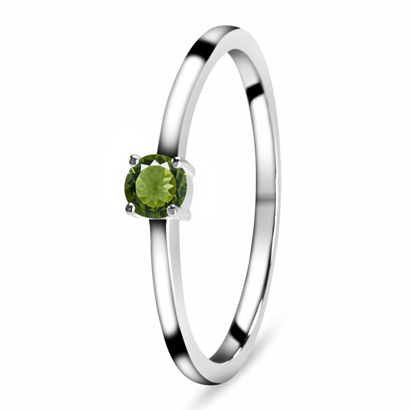 Moldavite Ring