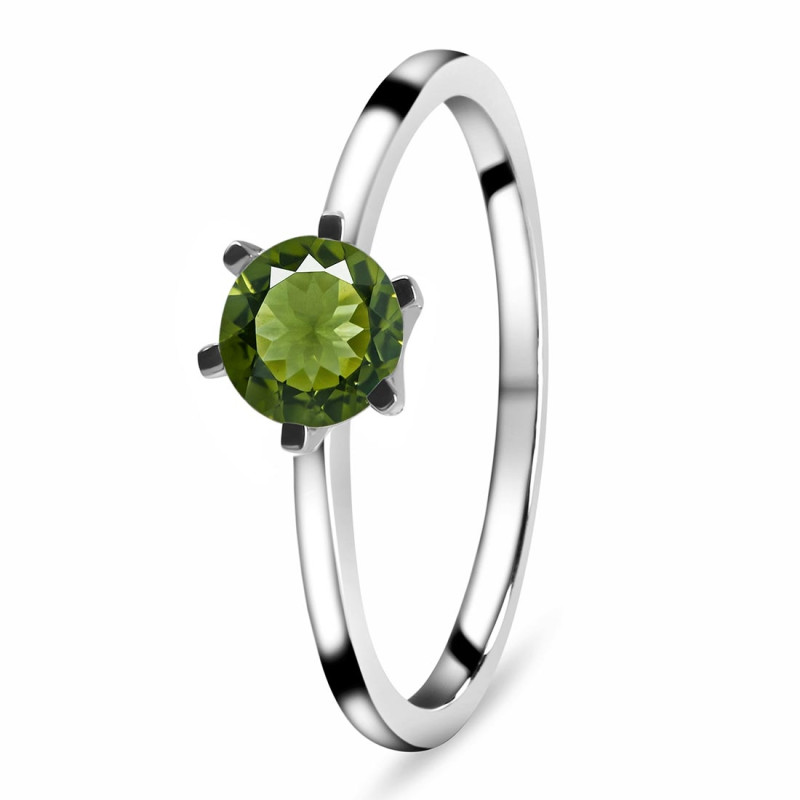 Moldavite Ring