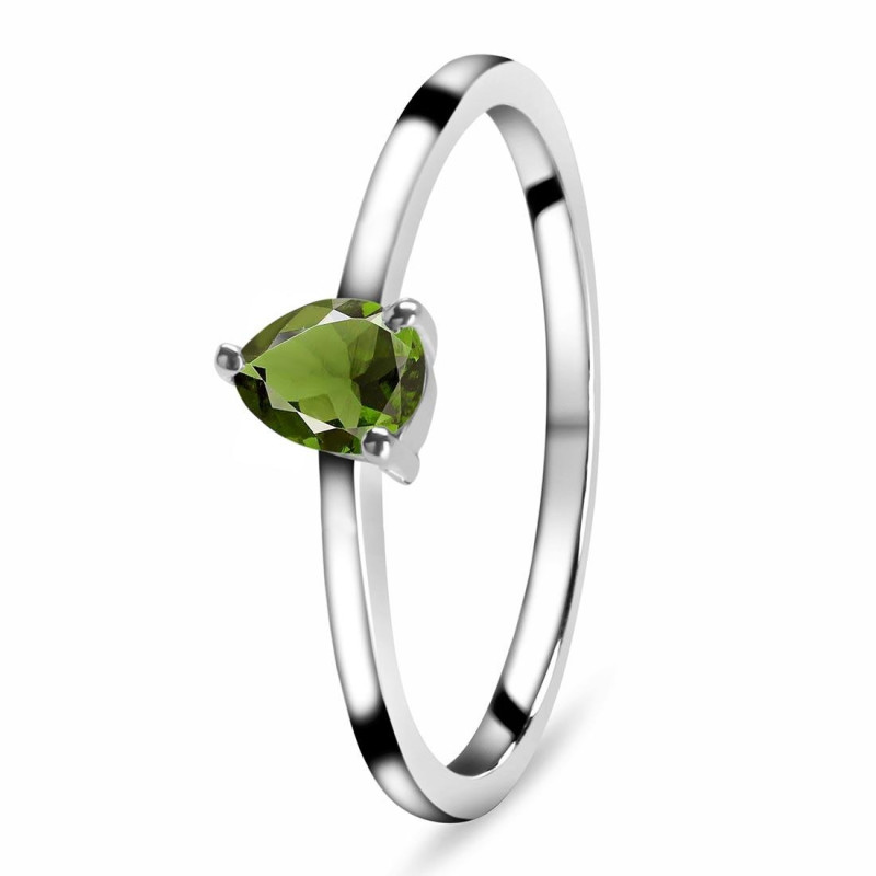 Moldavite Ring