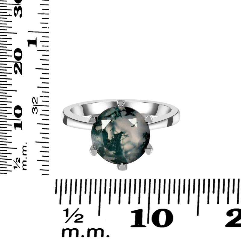 Moss Agate Ring MOA-RDR-2707