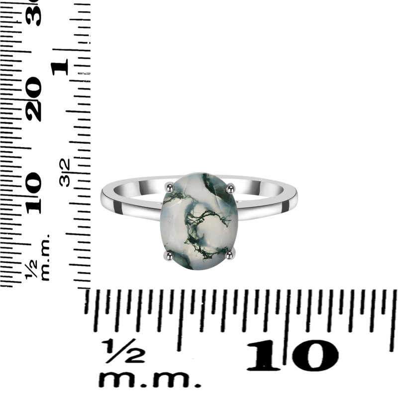 Moss Agate Ring MOA-RDR-2942