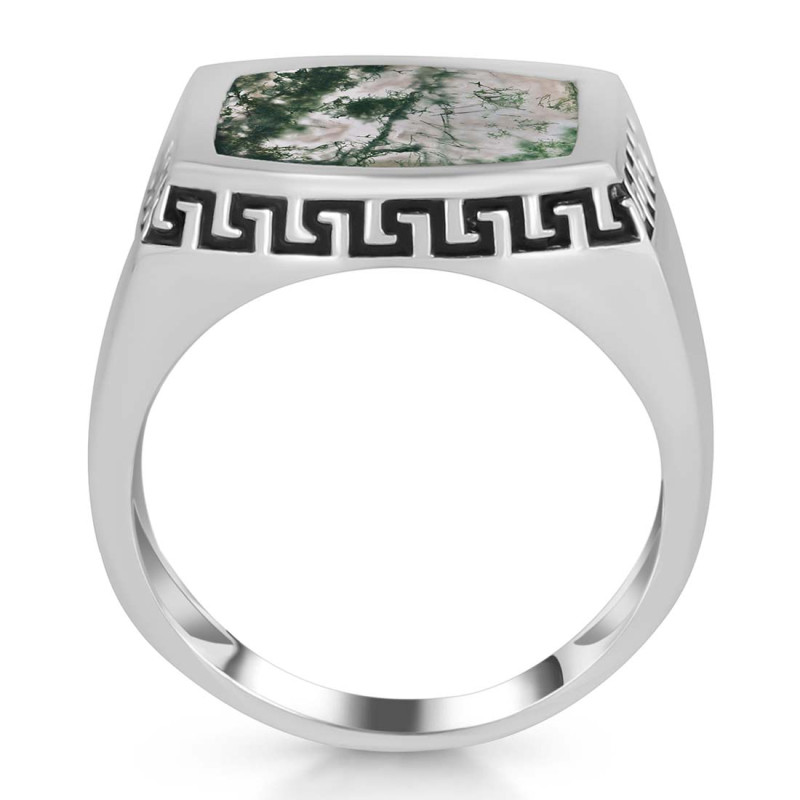 Moss Agate Ring MOA-RDR-3268.