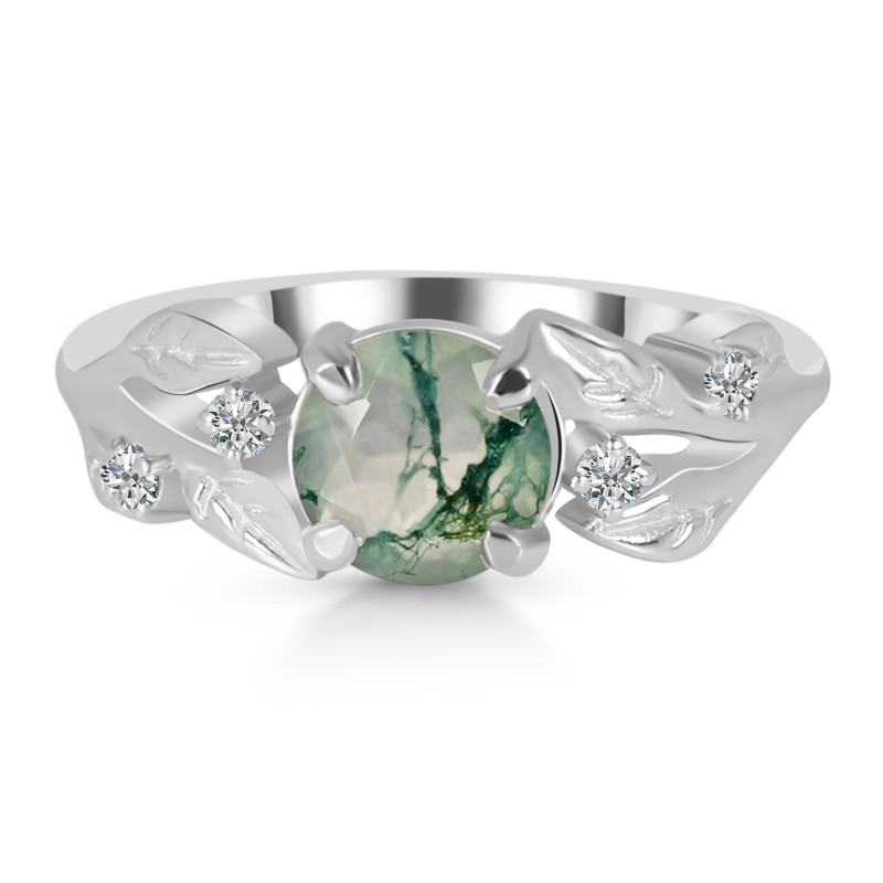 Moss Agate Ring MOA-RDR-3327