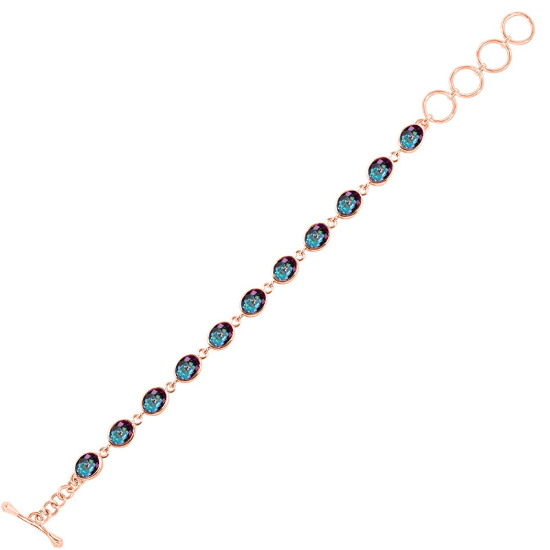 Mystic Topaz Bracelet MST-RDB-114-CUT.
