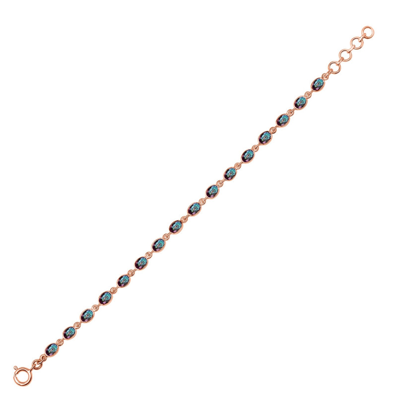 Mystic Topaz Bracelet MST-RDB-117-CUT.