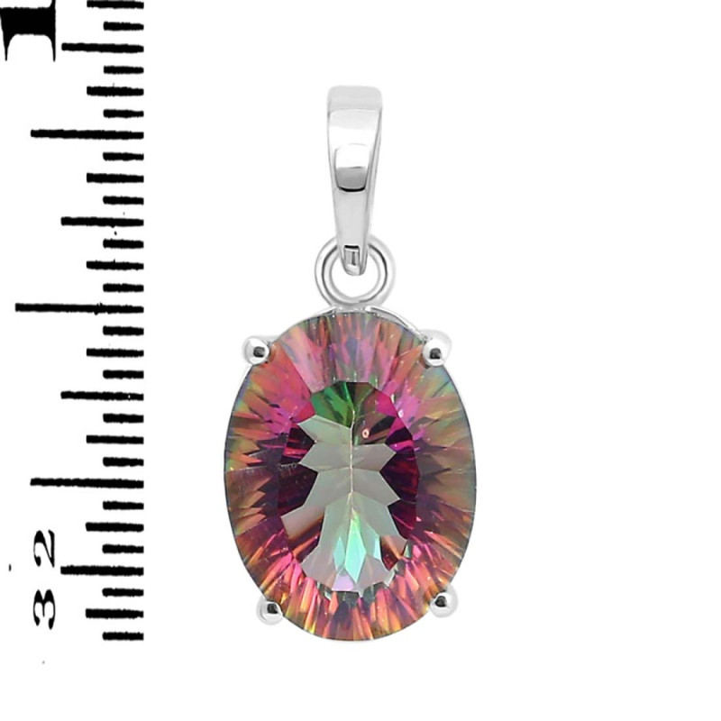 Mystic Topaz Pendant MST-RDP-479.