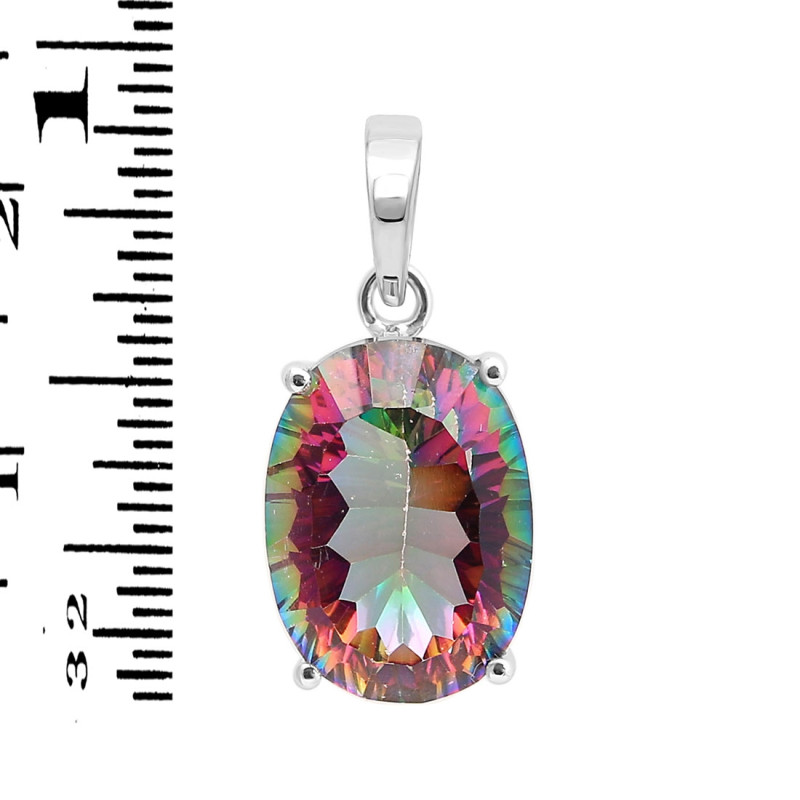 Mystic Topaz Pendant MST-RDP-480.