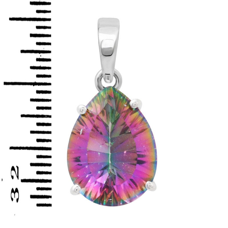 Mystic Topaz Pendant MST-RDP-481.