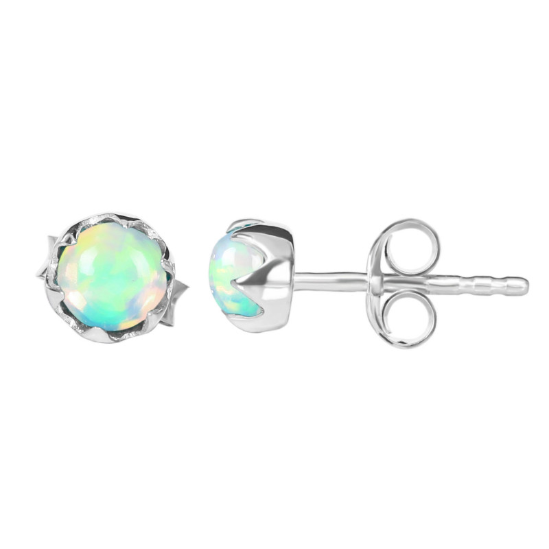 Opal Stud Earring