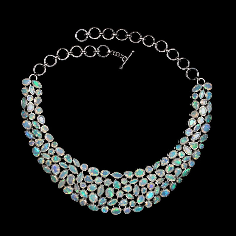 Opal Necklace OPL-RDN-111.