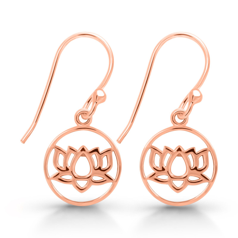 Lotus Plain Silver Jewelry Set PS-RDR-315 / RDE-536 / RDN-4 / RDB-4.