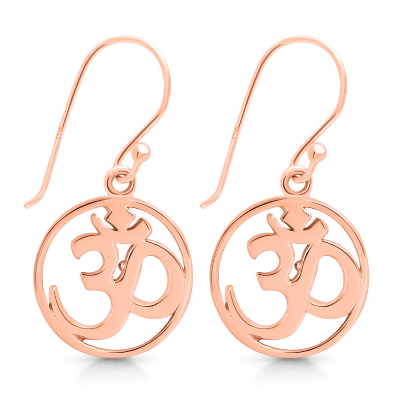 Om Plain Silver Jewelry Set PS-RDR-323 / RDE-544 / RDN-12 / RDB-12.