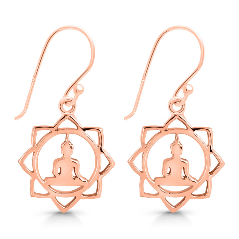 Human Body Chakra Plain Silver Jewelry Set PS-RDR-325 / RDE-546 / RDN-14 / RDB-14.