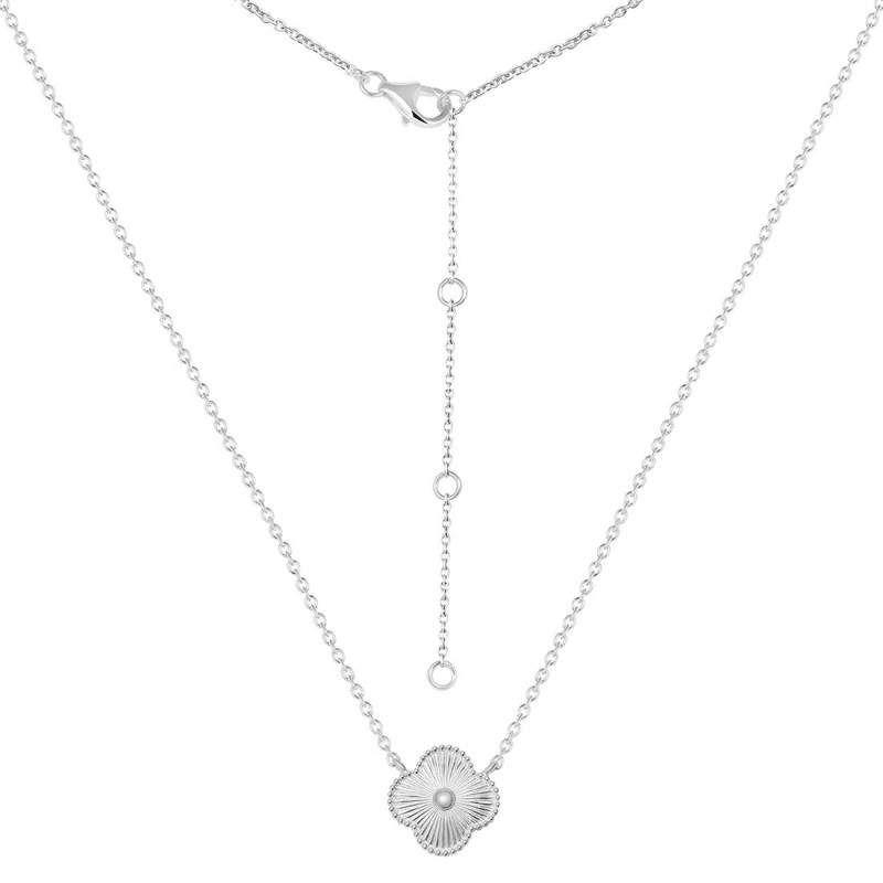 Plain Silver Jewelry Set PS-RDR-3278 / RDE-1662 / RDN-522 / RDB-242