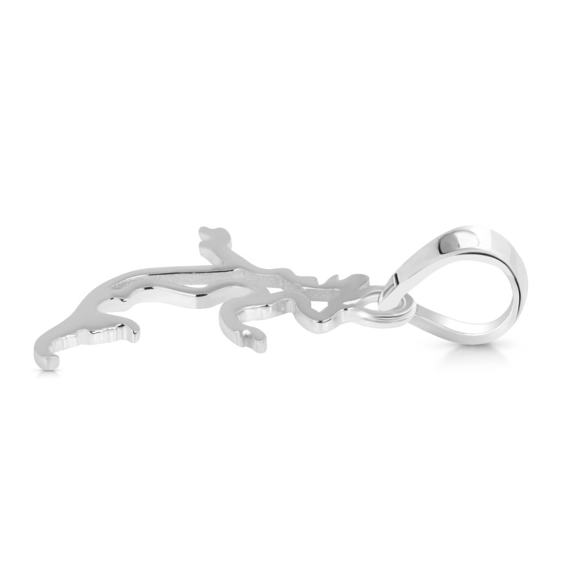 Plain Silver Mermaid Pendant