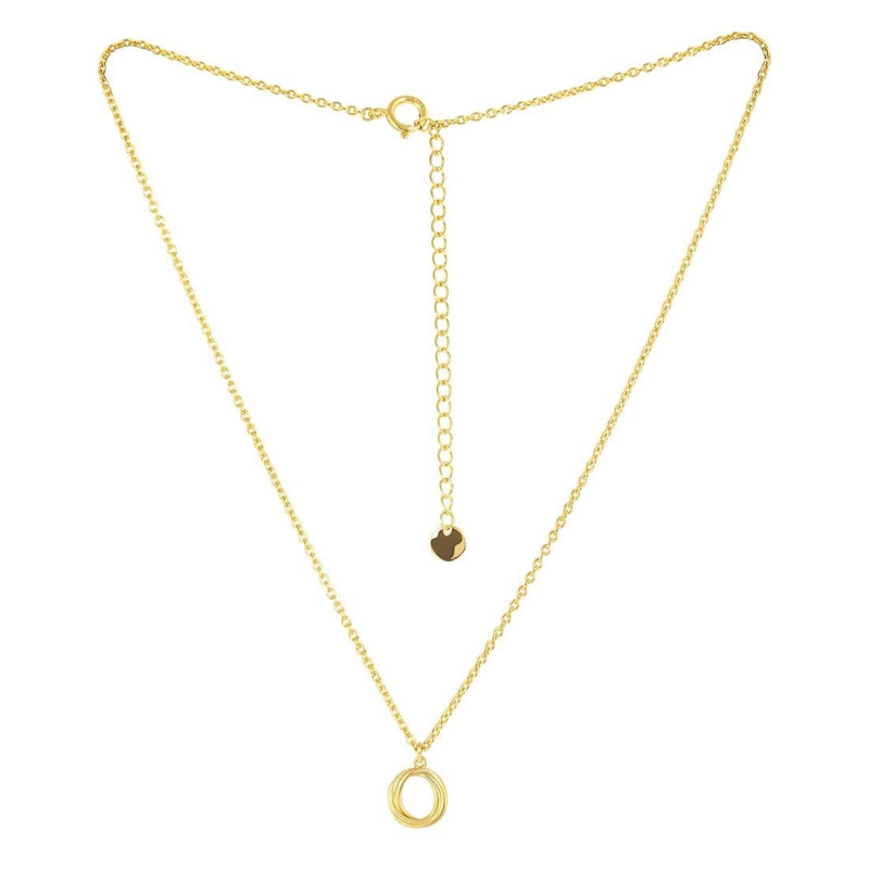 Plain Silver Necklace PS-RDP-443.