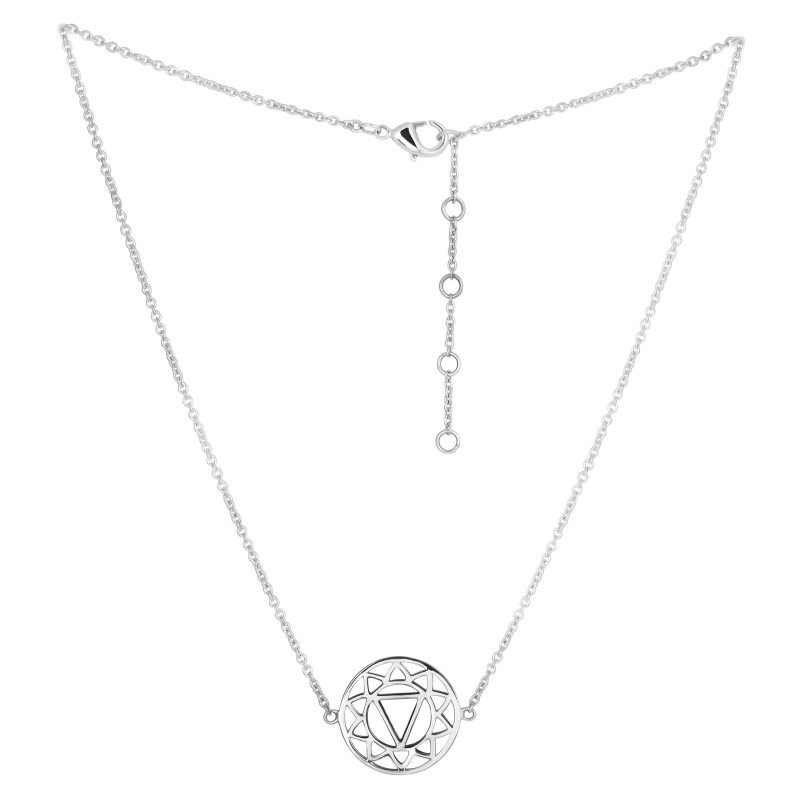 Solar Plexus Chakra Plain Silver Jewelry Set PS-RDR-317 / RDE-538 / RDN-6 / RDB-6.