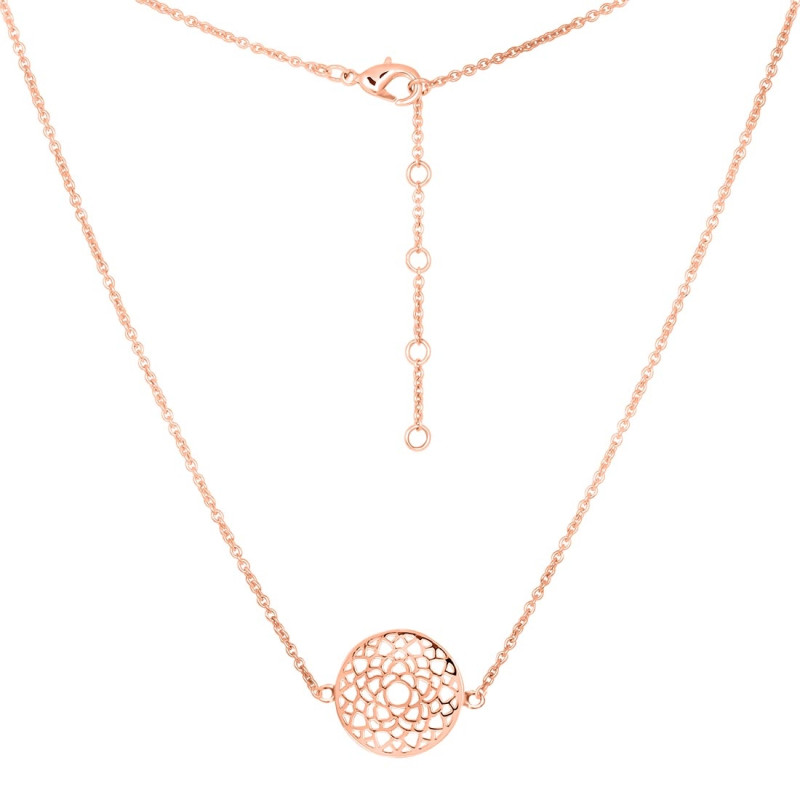 Crown Chakra Plain Silver Necklace PS-RDN-9.