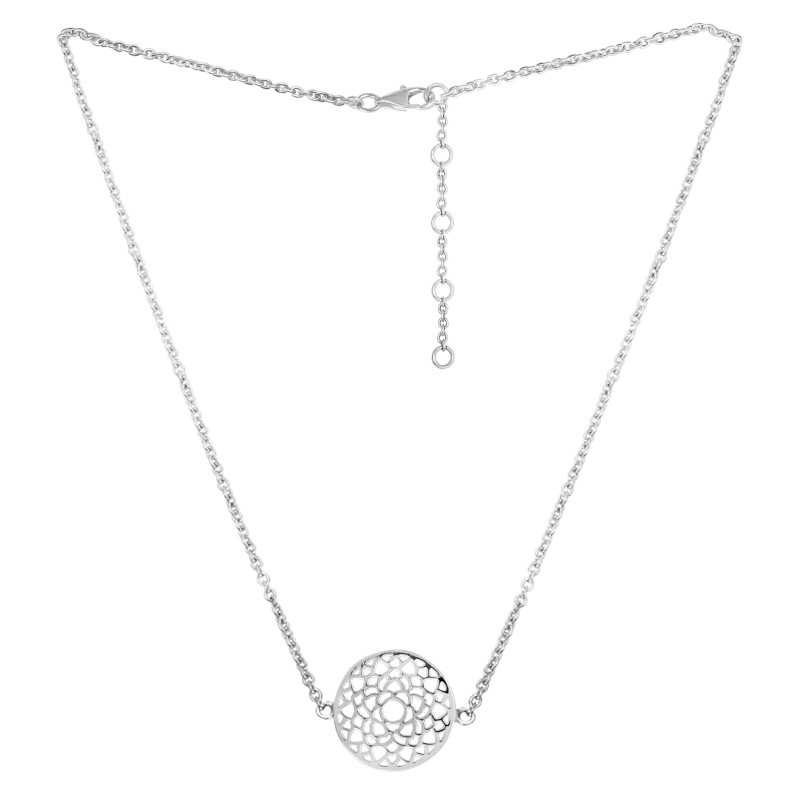 Crown Chakra Plain Silver Jewelry Set PS-RDR-320 / RDE-541 / RDN-9 / RDB-9.