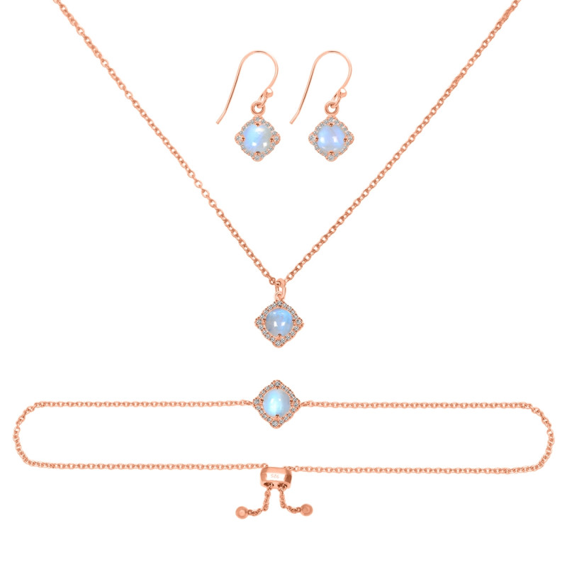 Moonstone Jewelry Set