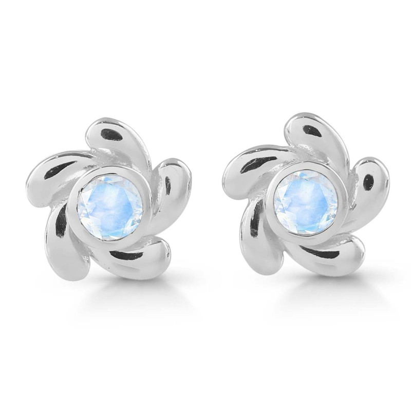 Moonstone Stud Earring RBM-RDE-1.