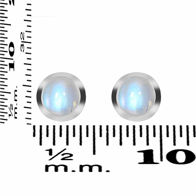 Moonstone Stud Earring RBM-RDE-1072.