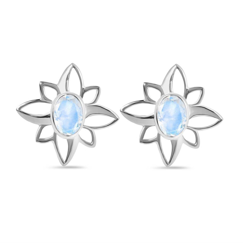 Moonstone Stud Earring RBM-RDE-11.
