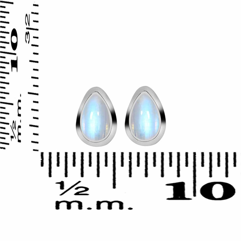 Moonstone Stud Earring RBM-RDE-1106.