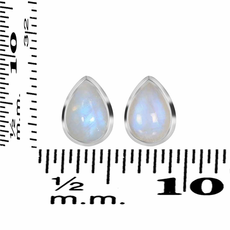 Moonstone Stud Earring RBM-RDE-1110.