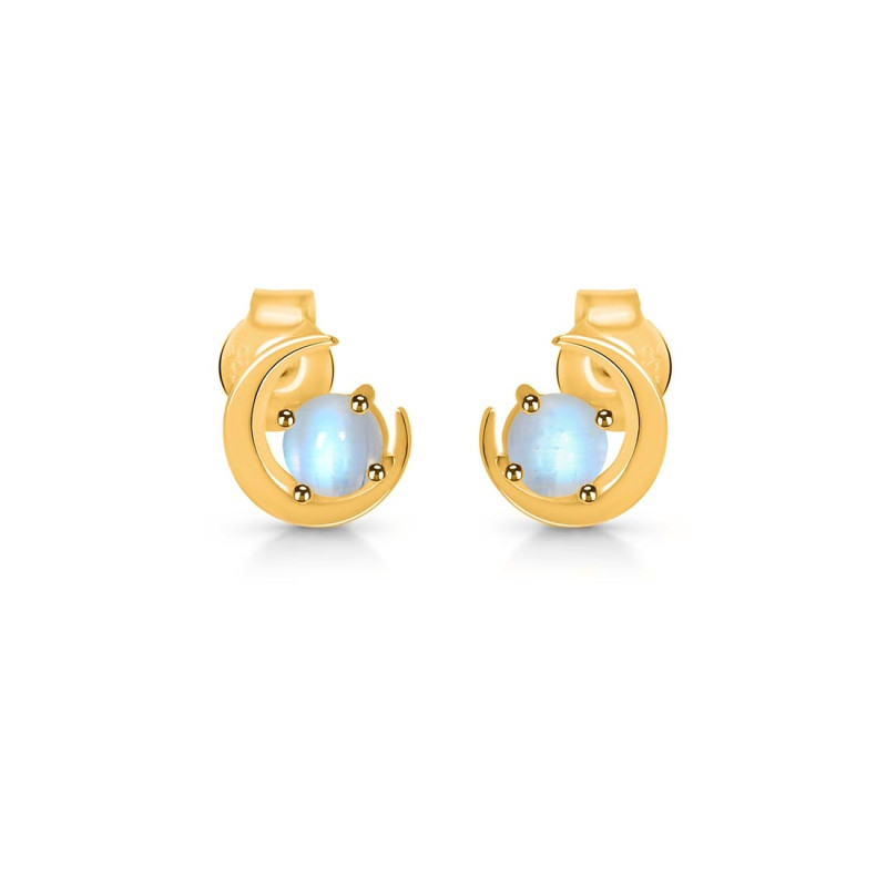 Moonstone Stud Earring  RBM-RDE-1273.