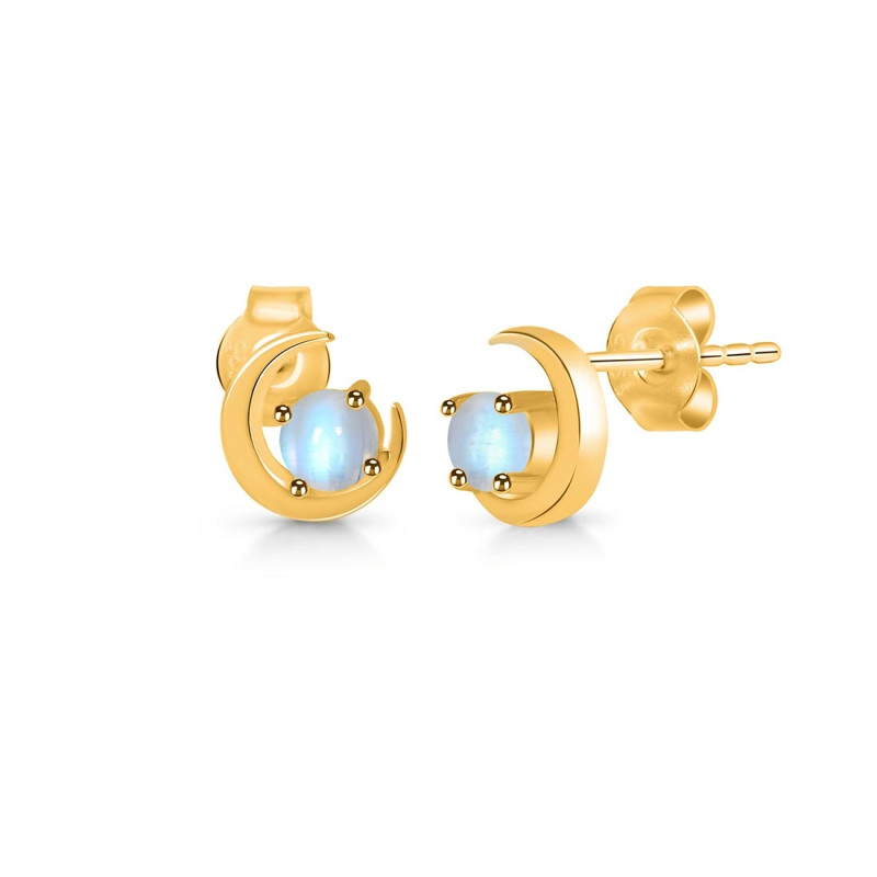 Moonstone Stud Earring  RBM-RDE-1273.