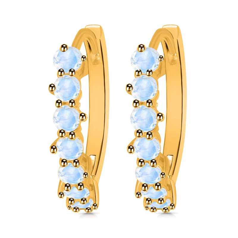Moonstone Hoop Earring RBM-RDE-1276.