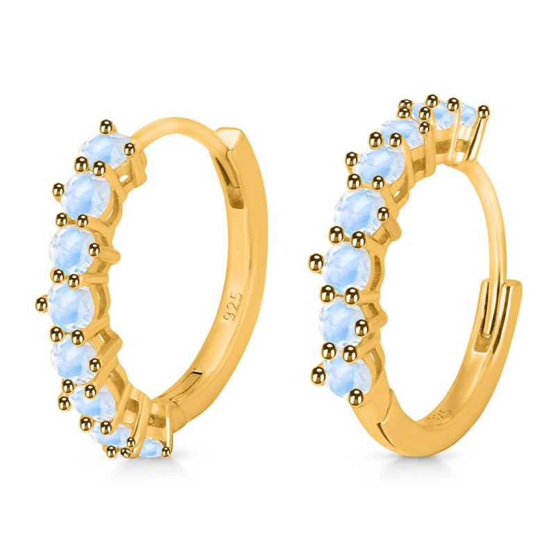 Moonstone Hoop Earring RBM-RDE-1276.