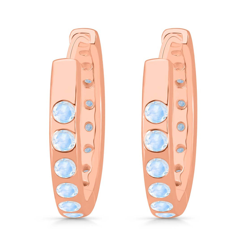Moonstone Hoop Earring RBM-RDE-1277.