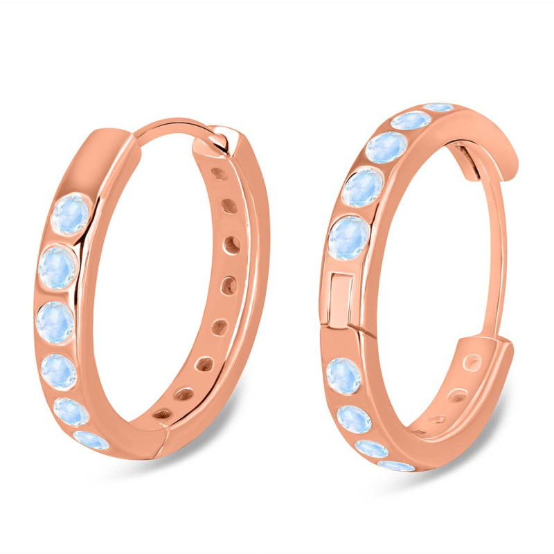 Moonstone Hoop Earring RBM-RDE-1277.