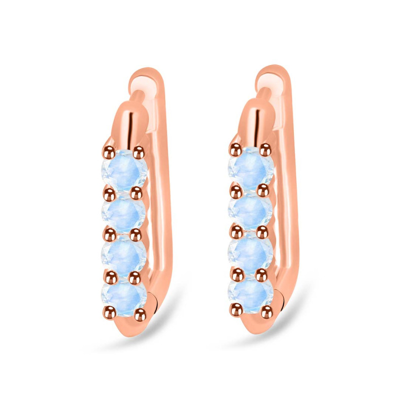 Moonstone Hoop Earring RBM-RDE-1281.