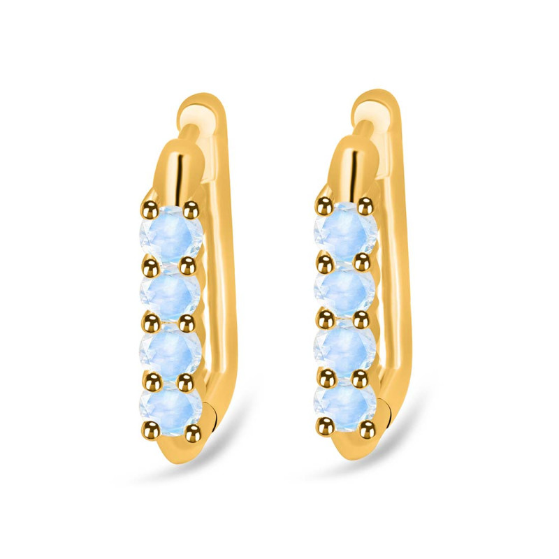 Moonstone Hoop Earring RBM-RDE-1281.