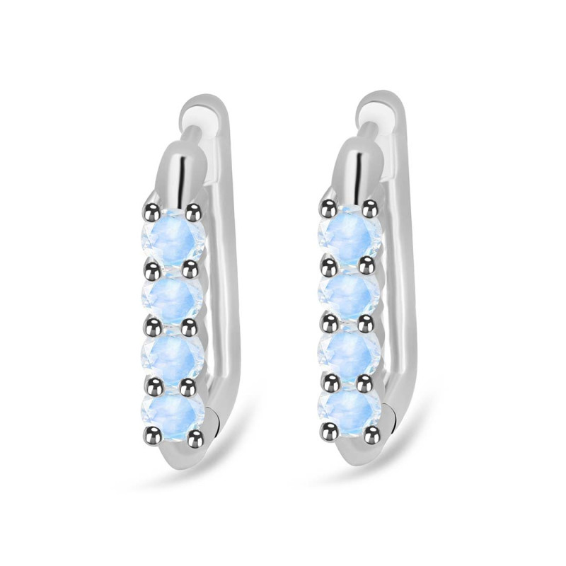 Moonstone Hoop Earring RBM-RDE-1281.