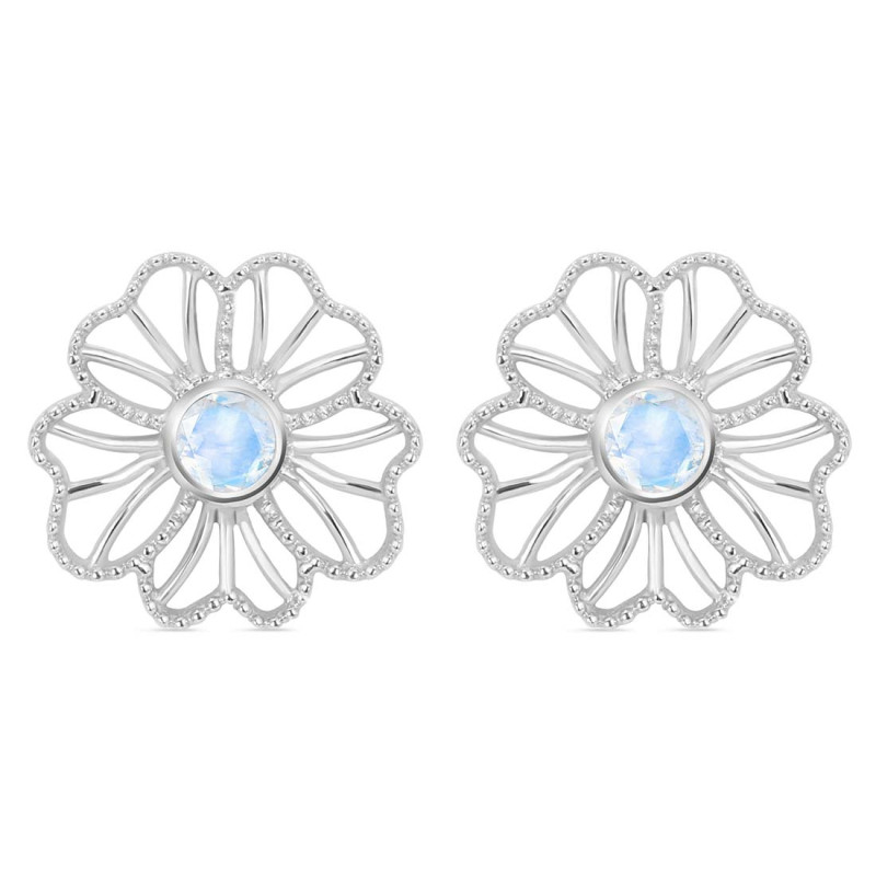 Moonstone Stud Earring RBM-RDE-61.