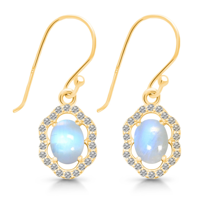 Moonstone Jewelry Set RBM-RDB-68-RDN-78-RDE-694.