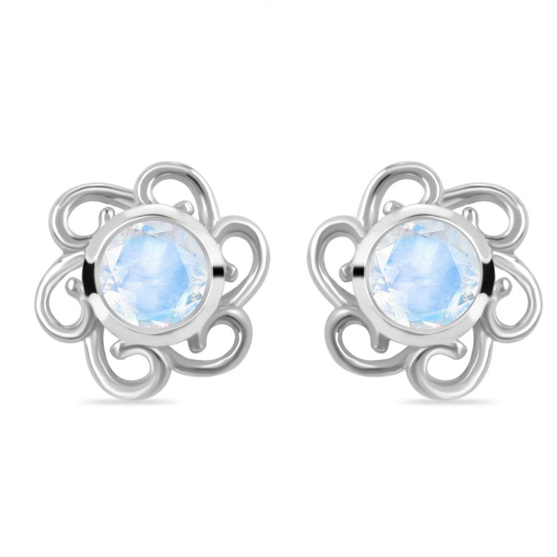 Moonstone Stud Earring RBM-RDE-7.